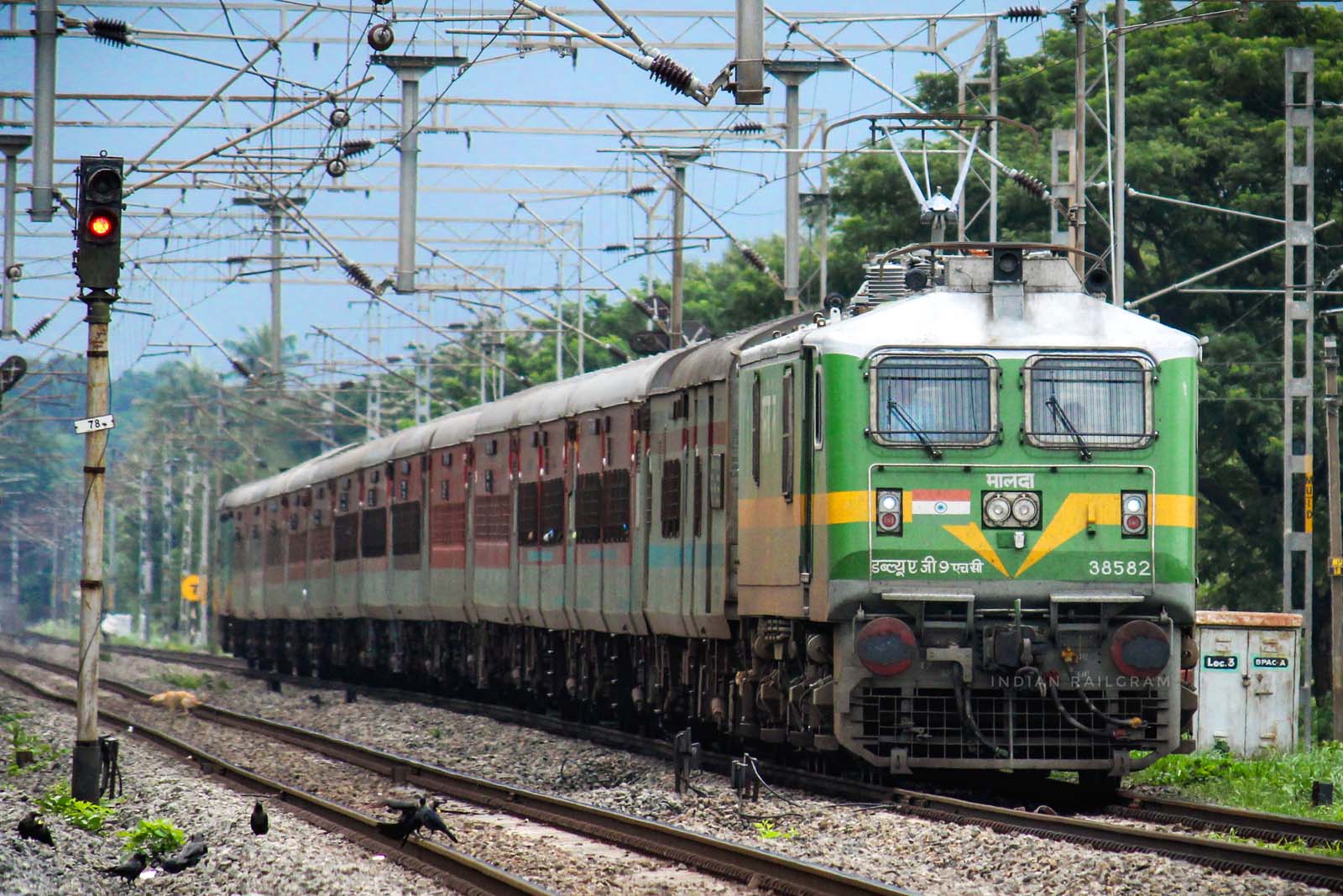 Indian Railways train photograph 3 by Ramnath Bhat
